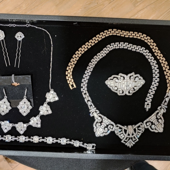 Art Deco collar necklace - Picture 3 of 5